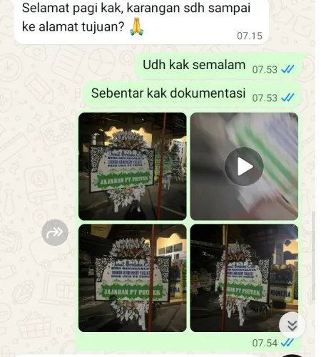 Pengiriman Papan Bunga Selamat Mlonggo
